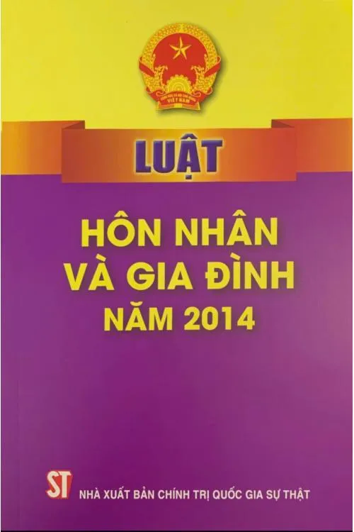 Hình ảnh Luật Hôn nhân và Gia đình Việt Nam năm 2014